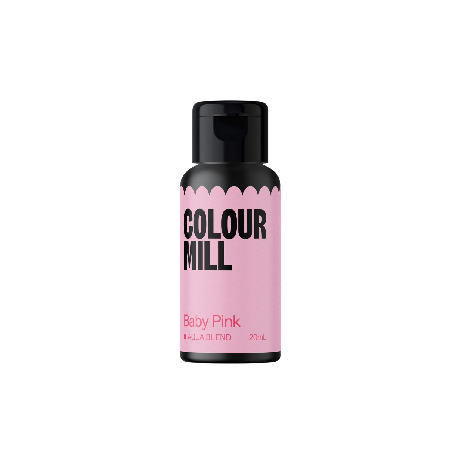 Colour mill Aqua blend food colouring Baby Pink 20ml