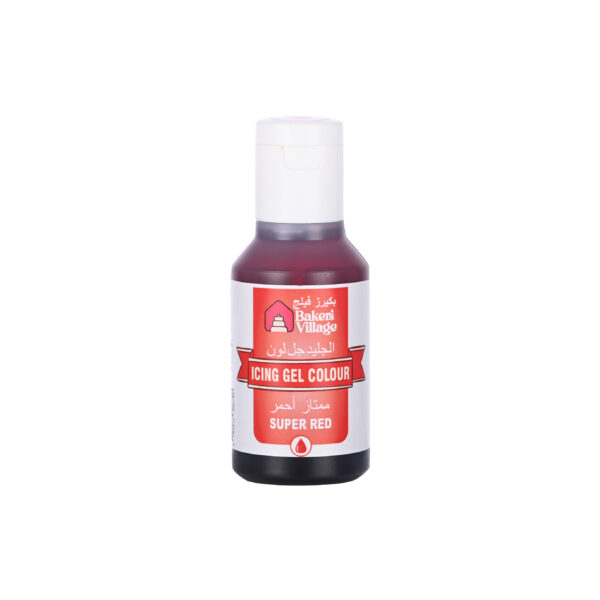 Icing gel super red