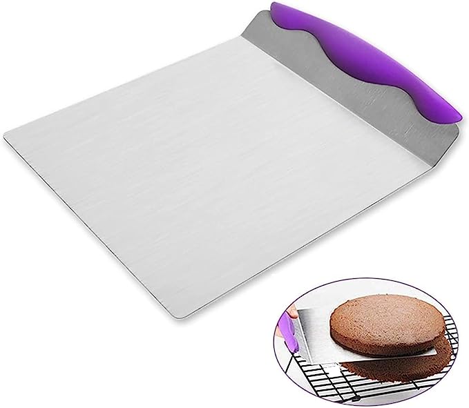 Cake Lifter Stainless Steel Spatula - bakersvillagestore.com