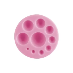 Half balls semicircle fondant mould