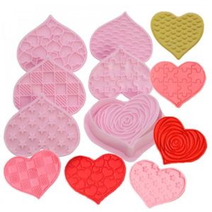 Heart biscuit mould cookie cutters