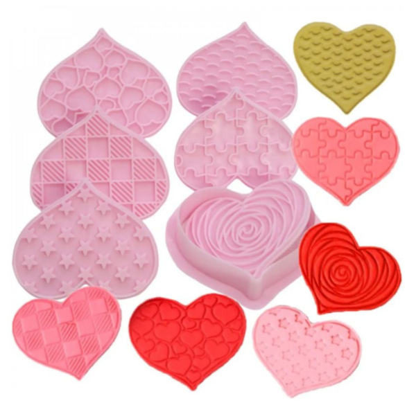 Heart biscuit mould cookie cutters