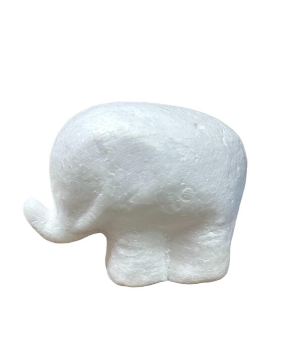 Styro foam elephant