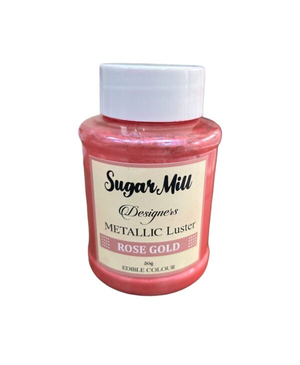 Sugarmill Rose Gold luster dust 50g