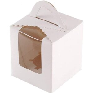 single cupcake box