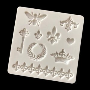 fleur de lis fondant moulds