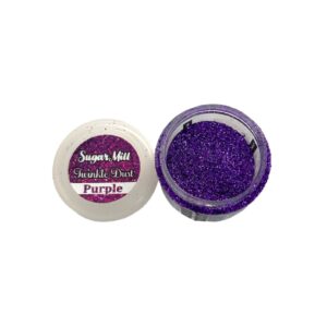 glitter dust purple