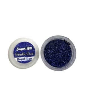 glitter dust royal blue