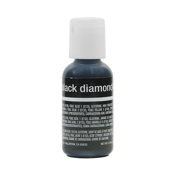 Chefmaster Liqua Gel - Black Diamond 20ml