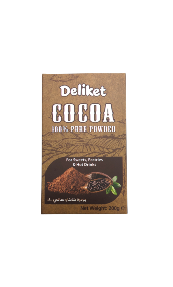 Deliket Cocoa 100% Pure Powder 200g
