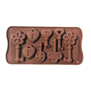 Key & Lock Silicone Chocolate Mould