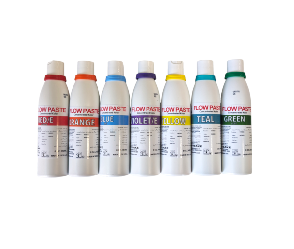 Kopykake Flow Paste 240ml Rainbow Colours Pack