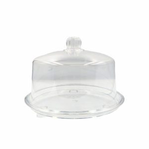 Cake Stand with Acrylic Dome(20cm x 17cm)