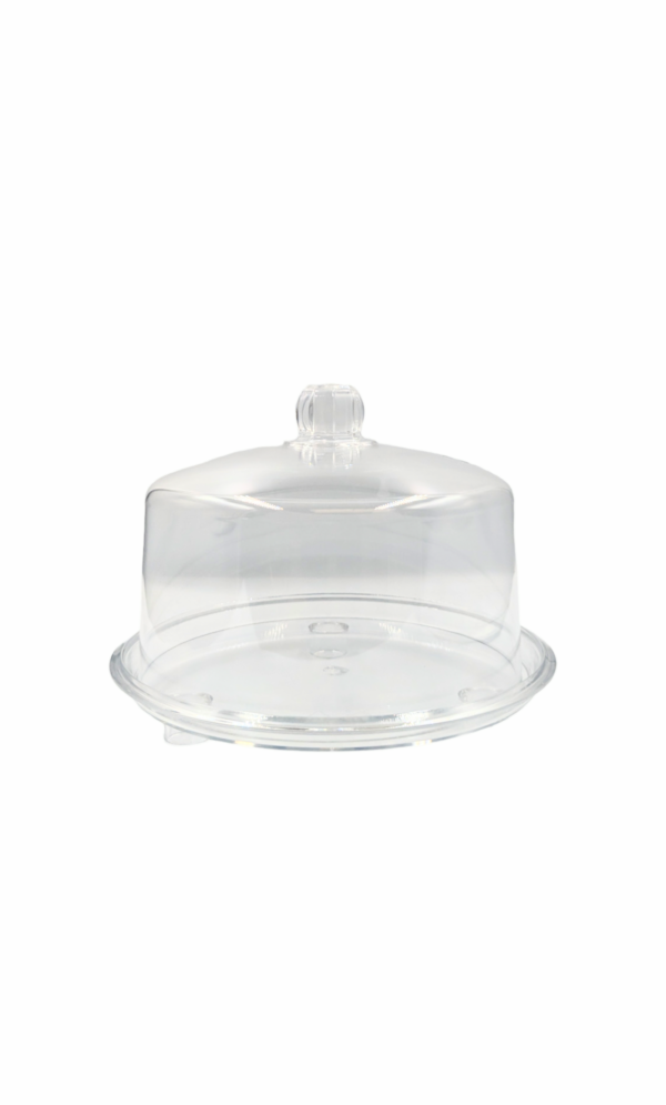 Cake Stand with Acrylic Dome(20cm x 17cm)