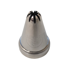 Piping Nozzle 8 Star Closed (Tip) No-8