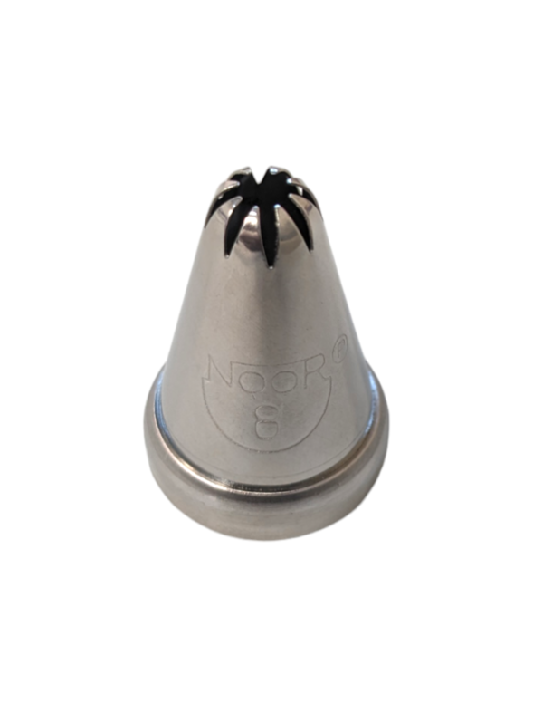 Piping Nozzle 8 Star Closed (Tip) No-8