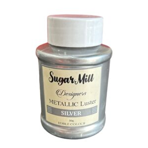 Sugarmill Designers Mettalic Dust Silver