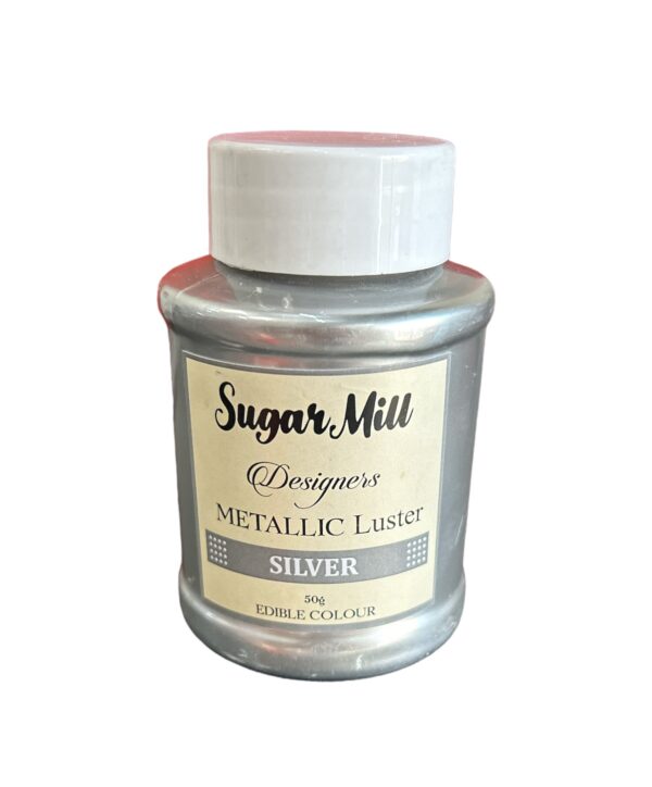 Sugarmill Designers Mettalic Dust Silver