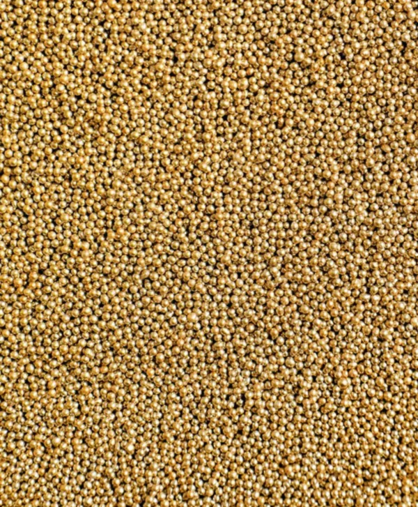 Sugarmill Gold Pearl Sprinkles 2mm