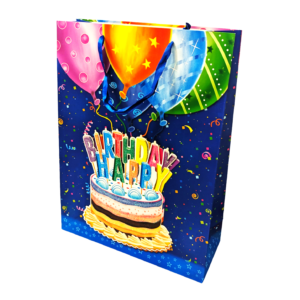 Birthday gift Bags blue