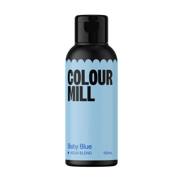 Colour Mil Aqua Blend 100ml - Baby Blue