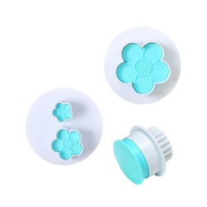 Flower Plunger Cookie and Fondant Cutters - Set of 2
