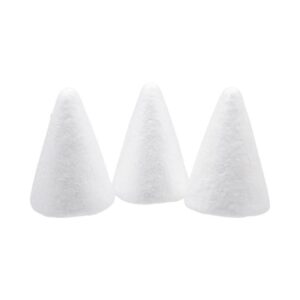 Mini Cone Shape Styro Foam set of 3