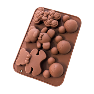 Teddy Bear Shaped Chocolate Silicone Mould