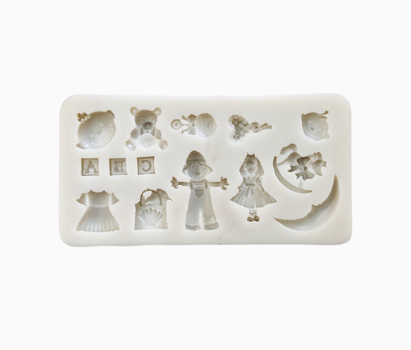 Toy Collection 3D Silicone Fondant Mould