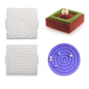2 Helix Mousse cake Silicone mould