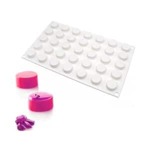 35 Cavity Round Shape Silicone Mould