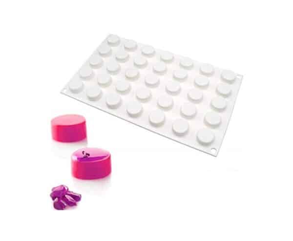 35 Cavity Round Shape Silicone Mould