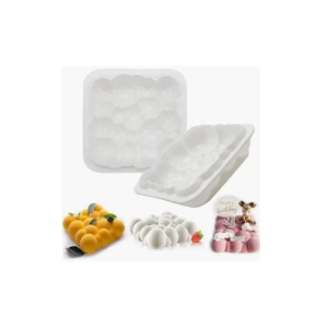 3D Sky Clouds Bubbles Shape Cake,Chocolate,Ice cream Silicone mould 1pc