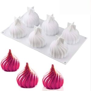6 Cavity Russian Tale Shaped Chocolate, Jelly, Candy Silicone mould