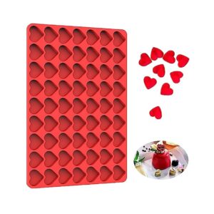 63 Cavity Heart Shaped Chocolate Silicone Mould