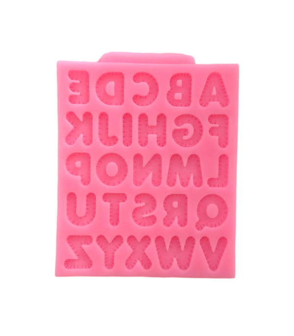 Alphabets 3D Silicone Fondant Mould