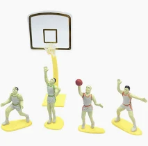 Basketball Theme Cake Toppers 5pcs