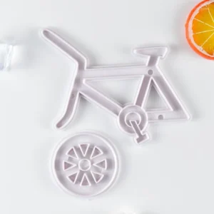 Bicycle Shaped Cookie Fondant Cutter