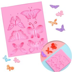 Butterflies 3D Shape Fondant Silicone Mould