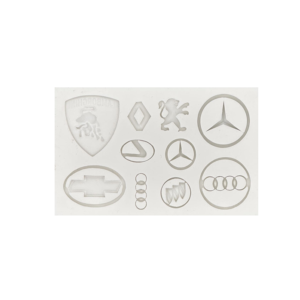 Cars Logo Shaped 3d silicone Mould
