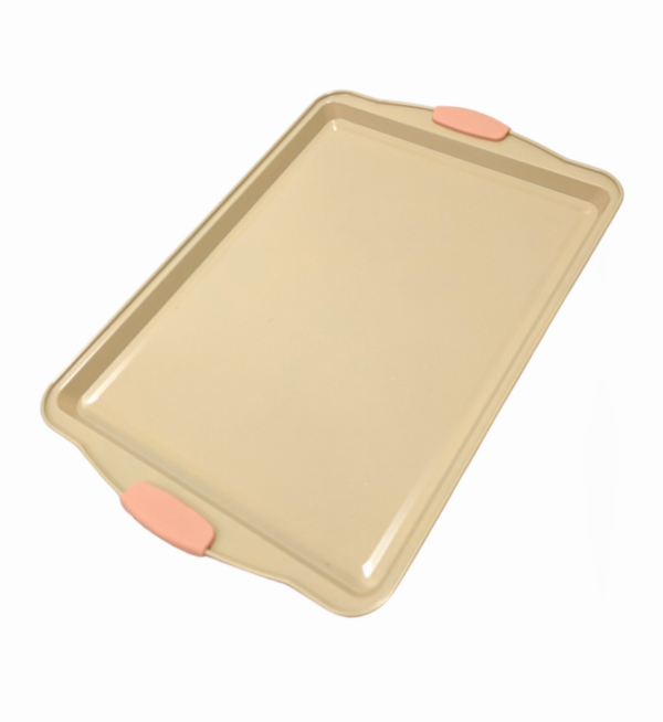 Cookie Sheet with Silicone Handle