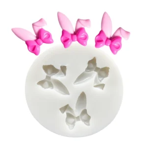 Ear Bow Shaped Silicone Mould