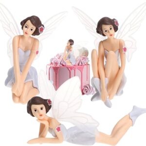 Fairy Angel Cake Toppers Set of 3pcs