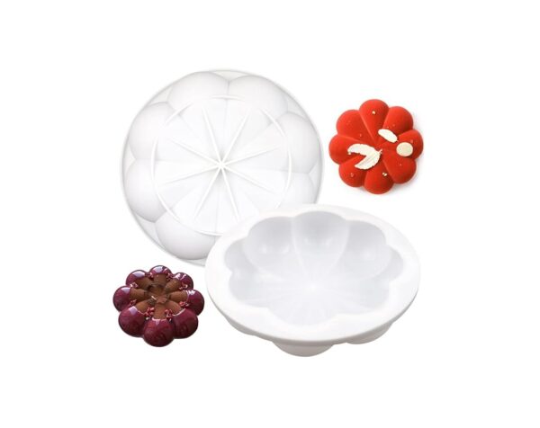 Flower Shape Mousse Cake Chocolate Jelly silicone Mould