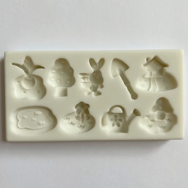 Gradening Theme Silicone Mould