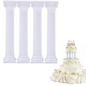 Grecian Pillars Cake Stand Set of 4