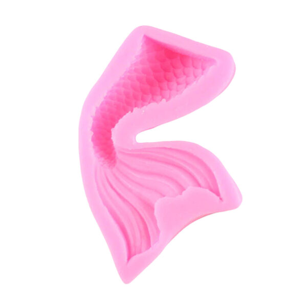Mermaid Tail 3D Fondant Silicone Chocolate Mould