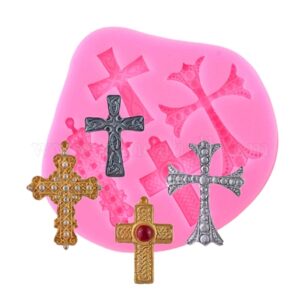 Multiple Cross Shaped Silicone Mould
