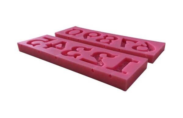Numbers Silicone Mould 3