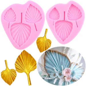 Palm Leaf 3D Silicone Chocolate Mould